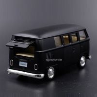 รถขนาดเล็ก Diecasts Volkswagen VW T1รถบัสของเล่นผสมโลหะรถยนต์รุ่นรถยนต์ Mobil Mainan Anak-Anak