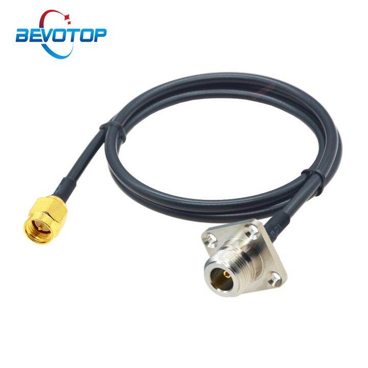 RG58 N żeński mocowanie panelu do SMA męski/żeński Adapter kabel ...