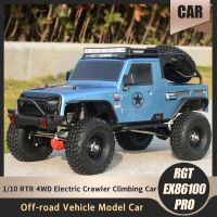 RGT EX86100PRO CRUSHER 1:10 1/10 RTR 4WD Electric All-Terrain Crawler Climbing Car 2.4G RC Model Buggy Off-Road Vehicle Toy Boy