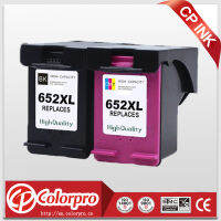 【Bestseller】 CP 652เปลี่ยนสำหรับ HP652XL 652หมึกสำหรับ DeskJet 1115 1118 2135 2136 2138 3635 3636 4536 4538 (1BK/1C)