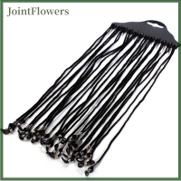 JointFlowers 12x Black NYLON CORD แว่นตาแว่นตาแว่นตากันแดดแว่นตาสายคล้องคอ