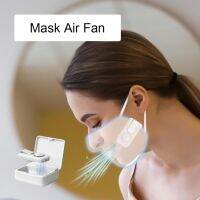 【YF】 Mask Small Fan Charging Compartment Portable Clip Mute Electric USB Mini Fans Intelligent Noise Reduction Cooling Appliance