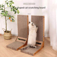 ที่ถอดออกได้ Cat Scratcher Board L-Shaped Cat Scraper Scratching โพสต์สำหรับแมวบด Claw ปีนเขาของเล่นสัตว์เลี้ยงเฟอร์นิเจอร์ผลิตภัณฑ์