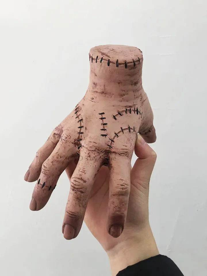 Thing Hand, Cosplay Hand By Wednesday Addams Family Latex / Resin