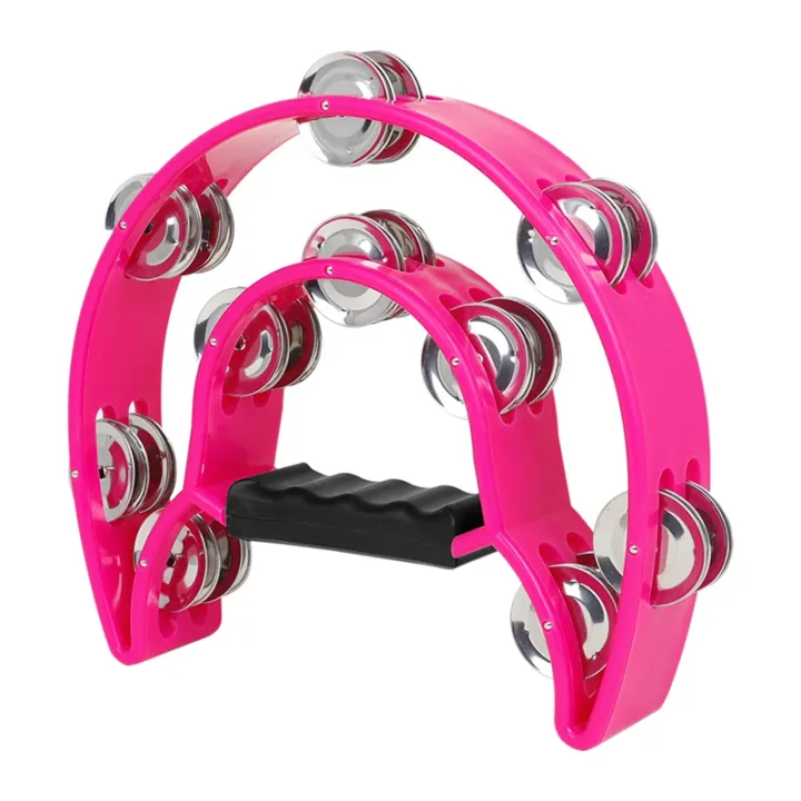 Tambourine Double Layer Hand Bell Drum Percussion Musical Instruments