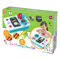 Playgotoys ของเล่นเสริมพัฒนาการ ครัวไฟฟ้า 2 อิน 1(3604)