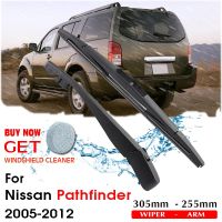 ZZOOI Car Wiper Blade Rear Back Window Windscreen Windshield Wipers For Nissan Pathfinder Hatchback 305 mm 2005-2012 Auto Accessories