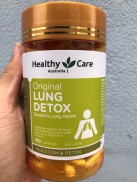 Viên uống thải độc phổi Healthy Care Original Lung Detox 180 viên