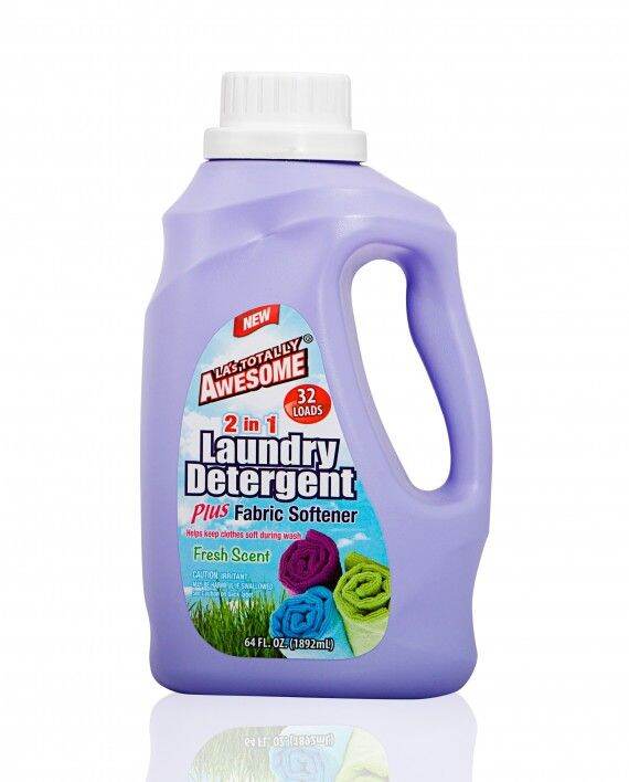 LA's Totally Awesome 2in1 FRESH SCENT Laundry Detergent Plus Fabric