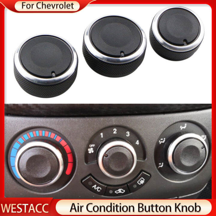 Car Air Conditioner AC Knob Heater Control Switch Knobs Buttons for