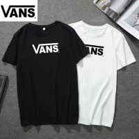 Spot Auction VANS เสื้อยืดลำลองสำหรับผู้ชายผู้หญิงแขนสั้น Oversize