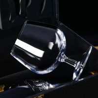 [COD] Small European-style foreign wine short-footed thickened red set home crystal brandy 6 pack