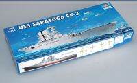 ทรัมมิเตอร์05738 1/700 USS Saratoga CV-3เรือบรรทุกเครื่องบินชุดประกอบโมเดลเรือรบ TH05440-SMT6