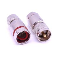 【DT】5pcs UHF male PL259 for 1/2 "corrugated lines to connector Fast Shipping  hot