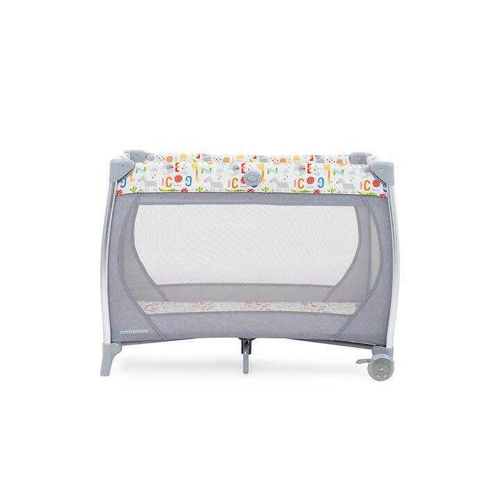 เตียงนอนเด็กอ่อน-mothercare-bassinet-travel-cot-with-changer-and-sounds-unit-hello-friend-kb246