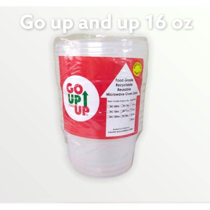 Microwavable Plastic Container Round 16oz (10pcs/pack) Lazada PH