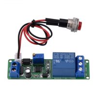 DC 12V Time Delay Relay 1-10s Adjustable Cycle Timer Timing Control Switch On/Off Relay Module