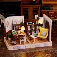Diy Doll House Furniture Miniature Wooden  Dollhouse Toys for Children Birthday Christmas New Year Gift Gifts QT031 Screw Nut Drivers