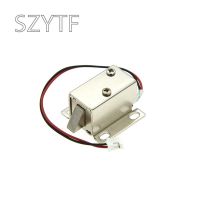 12V DC Mini 2728 Small Solenoid Lock Electromagnetic Electric Control Cabinet Drawer Lock Intelligent Auto Lock Home Improvement