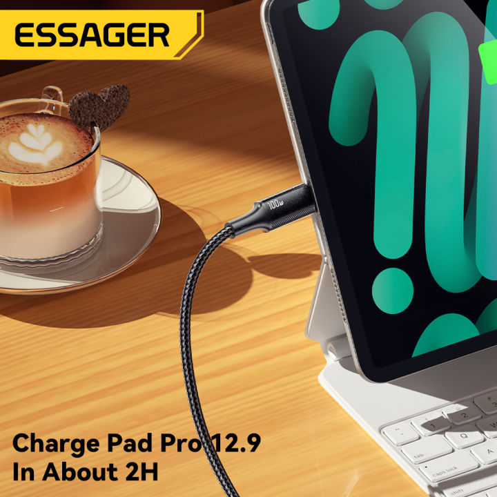 hot-essager-100w-usb-c-ถึง-usb-type-c-สาย5a-pd-fast-charging-charger-สายไฟ-usb-type-c-สำหรับ-samsung