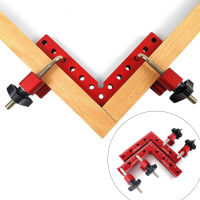 90 Degree Right Angle Ruler Simple DIY Aluminum Alloy Fixing Clamp Corner Rulers Fixture Clamp Woodworking Tool