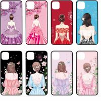 iphone 14 iphone 14 Plus iphone 14 Pro iphone 14 Pro MAX เคส เคสโทรศัพท์ เคสมือถือ เคสสกรีน ลาย เจ้าหญิงดอกไม้-1