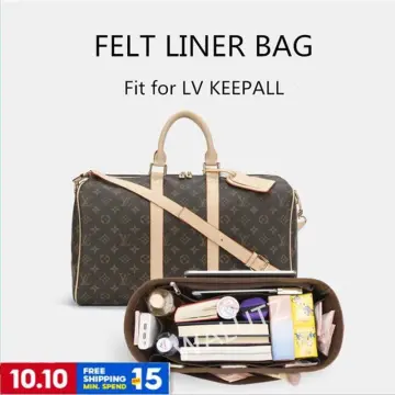 Fits Keepall 45 50 55 60 Insert Organizer Purse Handbag Bag In Bag