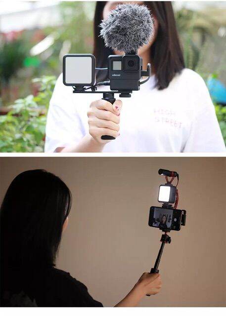 ulanzi-vl49-6w-mini-led-video-light-2000mah-built-in-battery-5500k-photographic-lighting-vlogging-ไฟ-led-เพิ่มแสงสว่าง