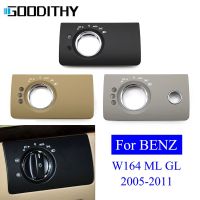 W164 Dashboard Front Head Lamp Cover Headlight Switch Button Panel Trim Replacement For Benz ML GL 300 350 450 500 2005-2011