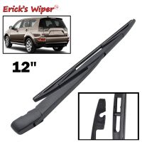 Wiper 12" Rear Wiper Blade &amp; Arm Set Kit For Mitsubishi Outlander 2006 - 2012 Windshield Windscreen Tailgate Window