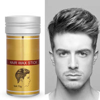 Hair Wax Stick Men Women Long-last Natural Hairstyle Model Styling Broken Hair Gel Wax Cream 75g/Bottle