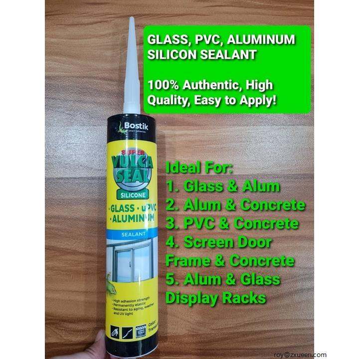 【READY STOCK】 ♬Vulca Seal Silicone Sealant Glass Aluminum uPVC Plastic