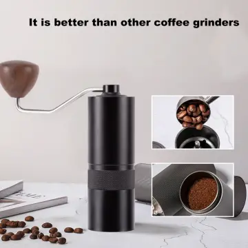 Portable Electric Burr Coffee Grinder USB Rechargeable Small Coffee Bean  Grinder with Multiple Grinding Settings Automatic Conical Burr Grinder for