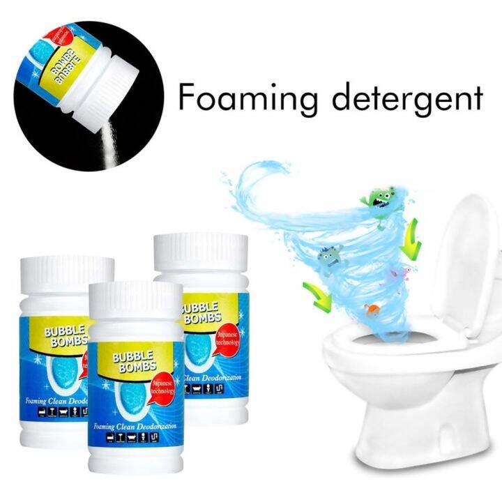 【LZ】 Quick Foaming Toilet Drain Cleaner Magic Bubble Bombs Quality