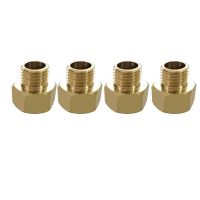 1/8 1/4 3/8 1/2 Male to Female Thread Brass Female BSP Reducing Bush Reducer Fitting Gas Air Water Fuel Hose Connector.