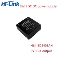 【HOT SALE】 Aflatoon Electronics Gratis Ongkir Hi-Link เอาต์พุต1.2A 5V แหล่งจ่ายไฟดีซีจัดหาแหล่งจ่ายไฟ18-36V HLK-6D2405AH แยกแหล่งจ่ายไฟดีซีประสิทธิภาพ85%