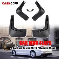 รถ Mudflaps สำหรับ Ford Fusion 2013-2019 Mondeo Mk5 2015-On Mud Flaps Splash Guards Mudguards Mud Flap ด้านหน้าด้านหลัง Fender Protector