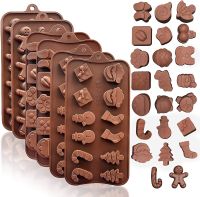 【YF】 Christmas shape design Cookie Shaping Decorating Baking Trays Xmas Chocolate Mold Gingerbread Man Candy Mould