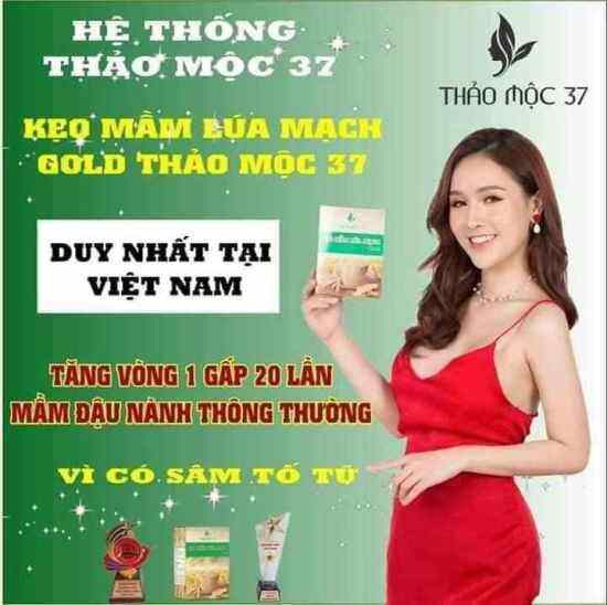 Combo 5 hộp kẹo mầm đậu nành thảo mộc gold 37- hỗ trợ tăng vòng 1 đến 3-5cm - ảnh sản phẩm 2