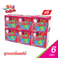 (เซ็ท 6 กล่อง) ริงป้อบ (Ring Pop) กล่องใหญ่ 24 ชิ้น แหวนลูกอม กลิ่นผลไม้ คละกลิ่น(สตรอเบอร์รี่, โคล่า, องุ่น, ลิ้นจี่)