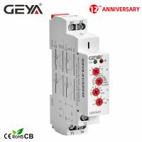 Gratis Ongkir Geya Grv8-01รีเลย์แรงดันไฟฟ้าแบบหนึ่งเฟสปรับได้มากหรือใต้แรงดันไฟฟ้าป้องกันรีเลย์พร้อมจอแสดงผล Led