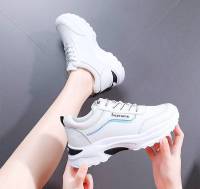 รุ่นใหม่ พร้อมส่งGM021 รองเท้าผ้าใบแฟชั่นผู้หญิงa รองเท้าผ้าใบสีขาว