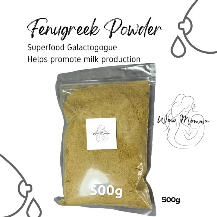 Wow Momma Fenugreek Seeds Powder 500g Best for Lactation and Milk
