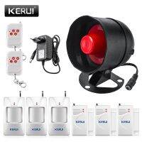 KERUI Wireless Home Security Burglar Alarm System Easy setting Simple Operate 120dB Loud Speaker Doorbell Emergency Function Household Security System