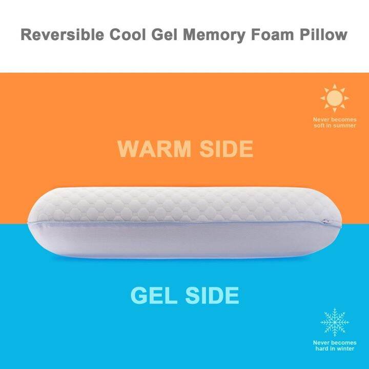COMFORT LIVING PH Premium Memory Orthopedic Pillow with Cooling Gel
