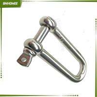 BNHOMEE สแตนเลส5Mm D-Shackle ยึดเหนี่ยวสเก็นแบบโบว์สำหรับ