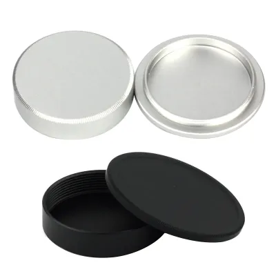 Metal Protective Body Front Rear Lens Dust Cap Cover for M39 Screw Mount Camera Lenses Body Front Rear Cap Replacement