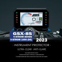1X1ชิ้น800DE V-Strom สำหรับ Suzuki GSX-8S GSX8S GSX 8S 2023 V Strom 1050 DE มอเตอร์ไซค์ปกป้องหน้าจอป้องกันรอยขีดข่วน
