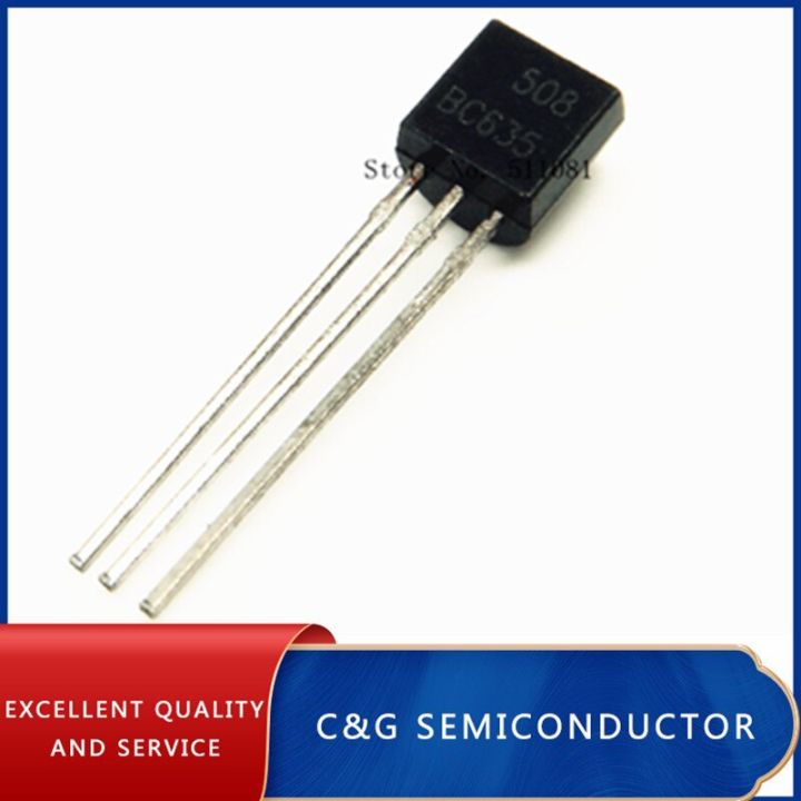 10PCS  BC635 TO-92 Transistor Transistor WATTY Electronics