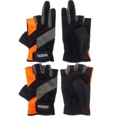Fishing Sun Gloves Anti-Slip Gloves UV Protection Fingerless Gloves Lightweight Mesh Fabric Breathable Gloves Anti-scratch Gloves For Fishing Outdoor Rowing show